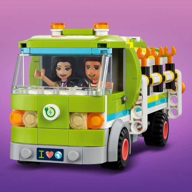 41712 LEGO® Friends Šiukšlių perdirbimo sunkvežimis