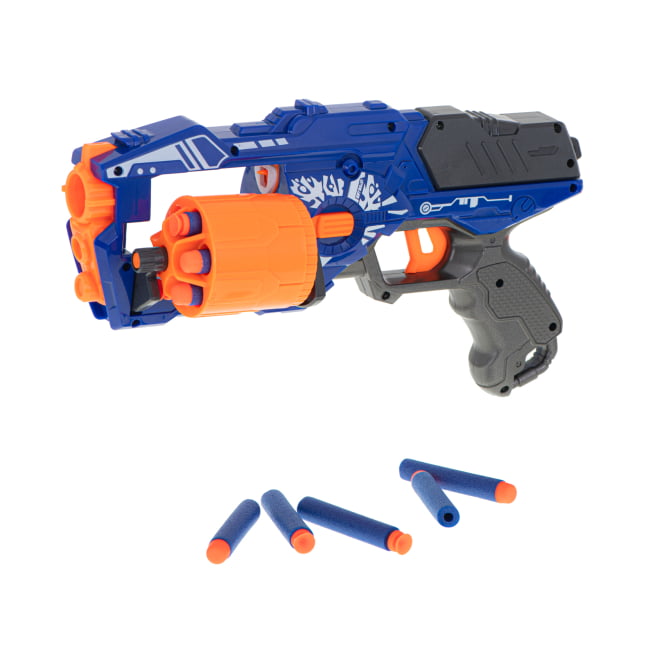 "Blaze Storm" pistoletas su 20 strėlių, mėlynas